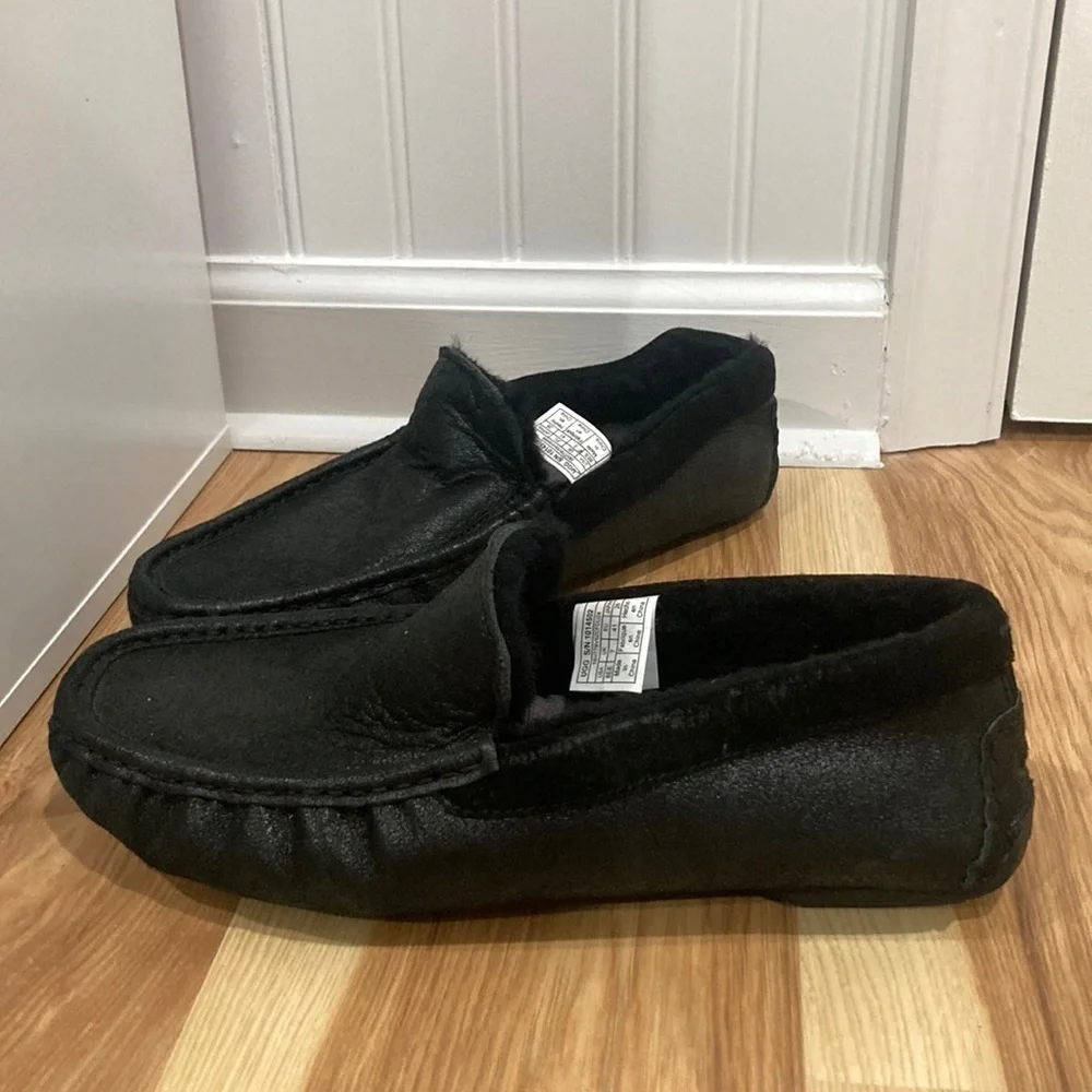 ugg Henrick Bomber Driving Shoes Men Size 8 EE Slip On Loafers 1014502 - NEW - Picture 1 of 5